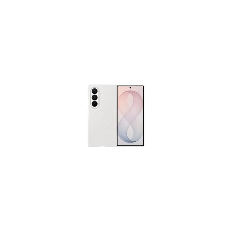 Samsung F976 Z Fold Ultra Silicone Magnet Case Cream EF-EF976CW
